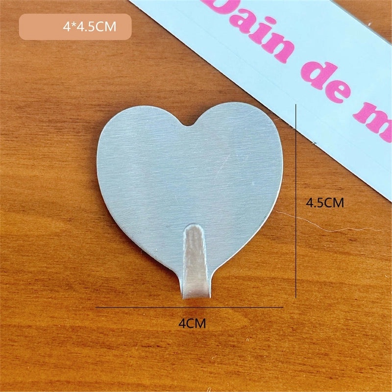 Minimalist Pink Heart Hook | Home Decor Hooks