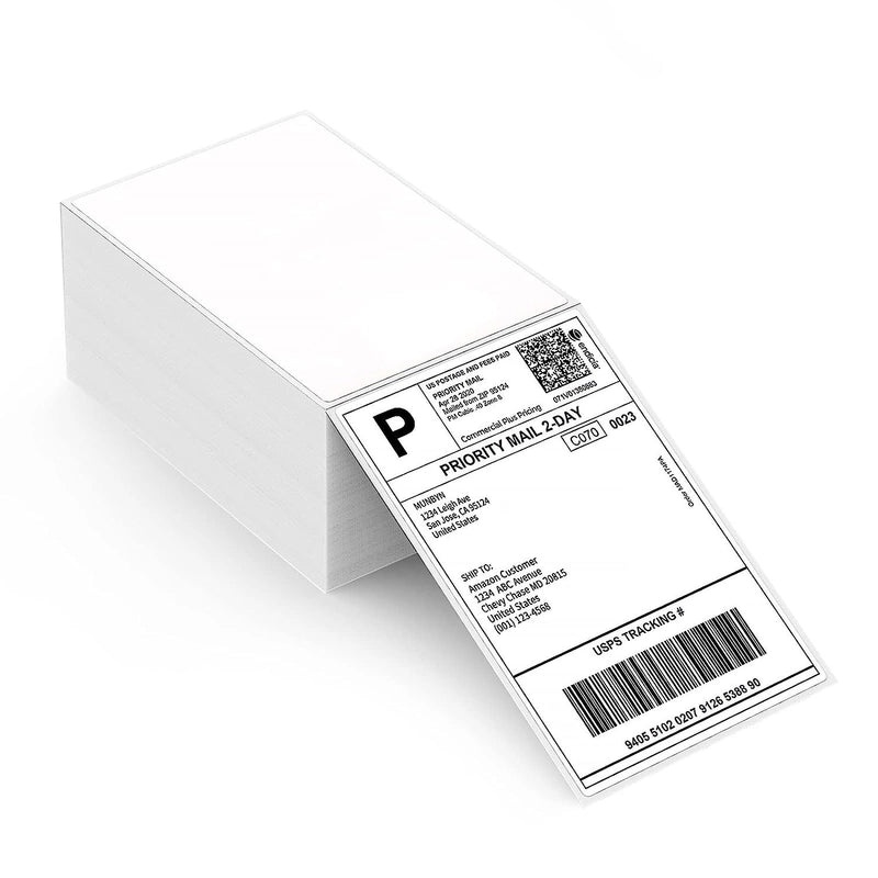 Phomemo Round Waterproof Thermal Label Paper Self-Adhesive Electronic Logistics Shipping Labels|打印耗材
