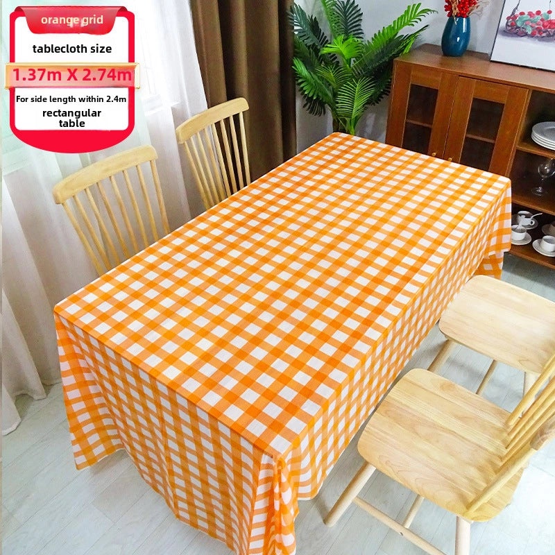 Kids Birthday Disposable Rectangular Tablecloth for Party Classroom Decoration|Party Supplies