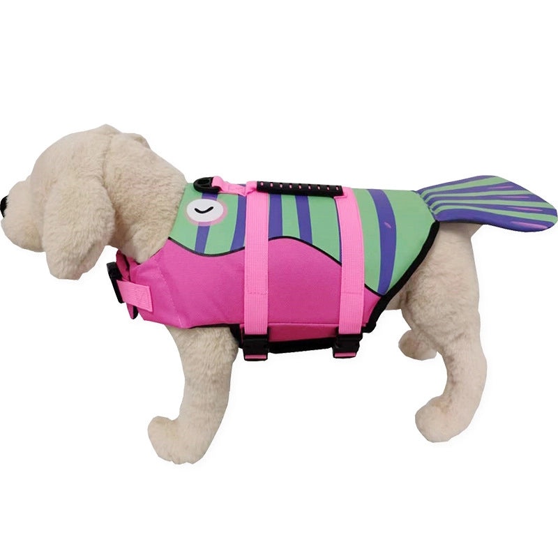 Pet Dog Life Jacket Outdoor Swim Vest Summer Big Dog Safety Swimwear In Stock|Pet Accessories