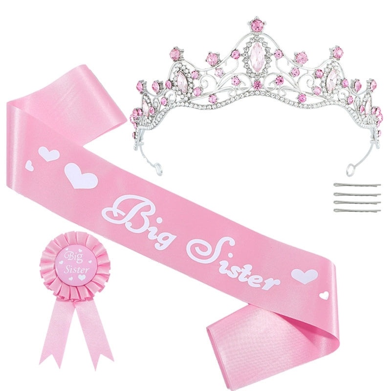 Princess Letter Alloy Satin Necklace Elegant Party Jewelry Festival Gift|Jewelry & Accessories