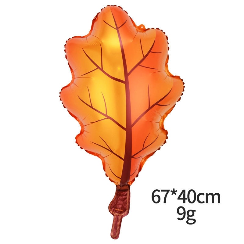 Minimalist Classic Pumpkin Aluminum Film Christmas Balloons | Holiday Party Decorations