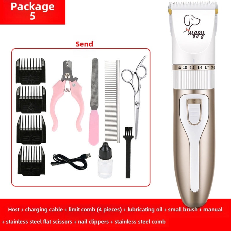 Pet Electric Hair Clipper Set for Dogs and Cats | Pet Grooming Tools