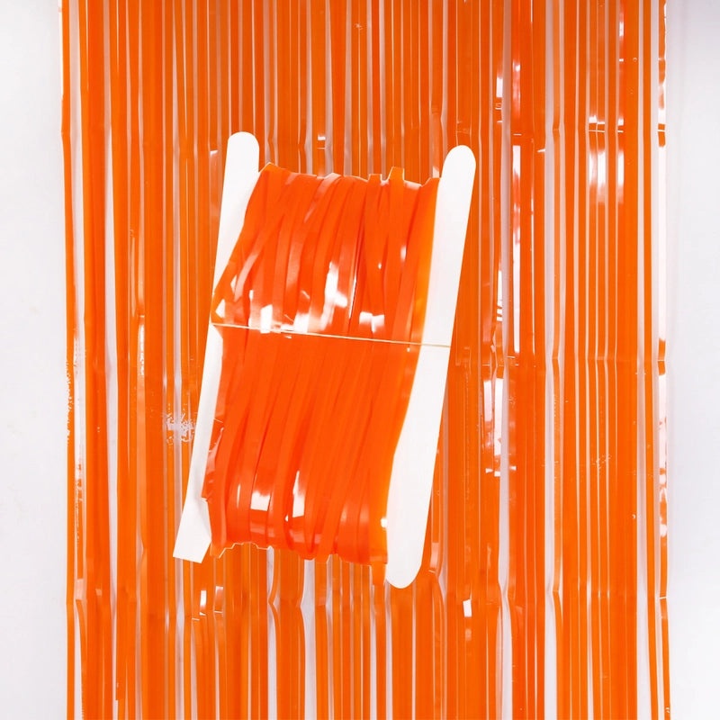 Halloween Minimalist Solid Color PET Door Curtain for Holiday Party Decor|Home Decor Curtains