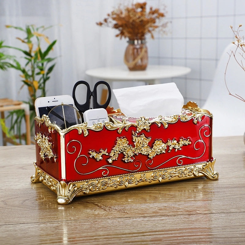 Elegant Minimalist Solid Color Plastic Tissue Box Holder|Home Decor & Storage Solutions