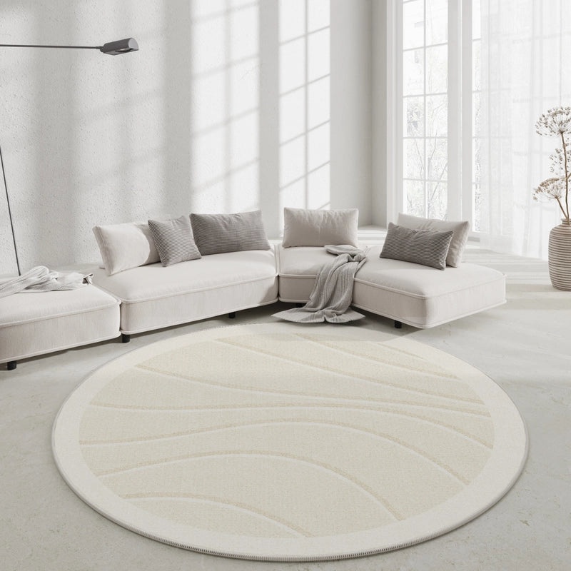 Quiet Round Carpet for Swivel Chairs - Soundproof, Non-Slip Floor Mat for Office, Study, Computer & E-Sports|Home & Office Accessories