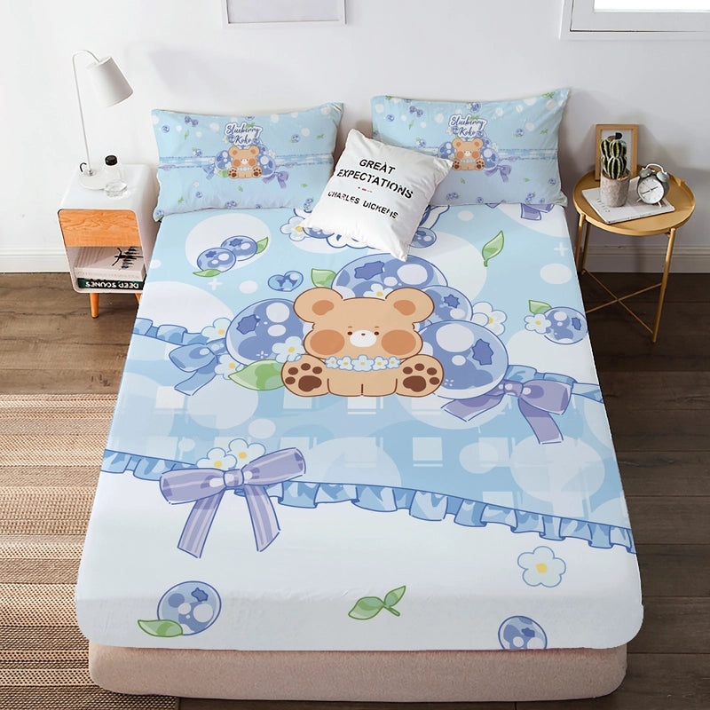 Cute Cartoon Character Polyester Pillowcase for Bedding | Home & Living Bedding Accessories