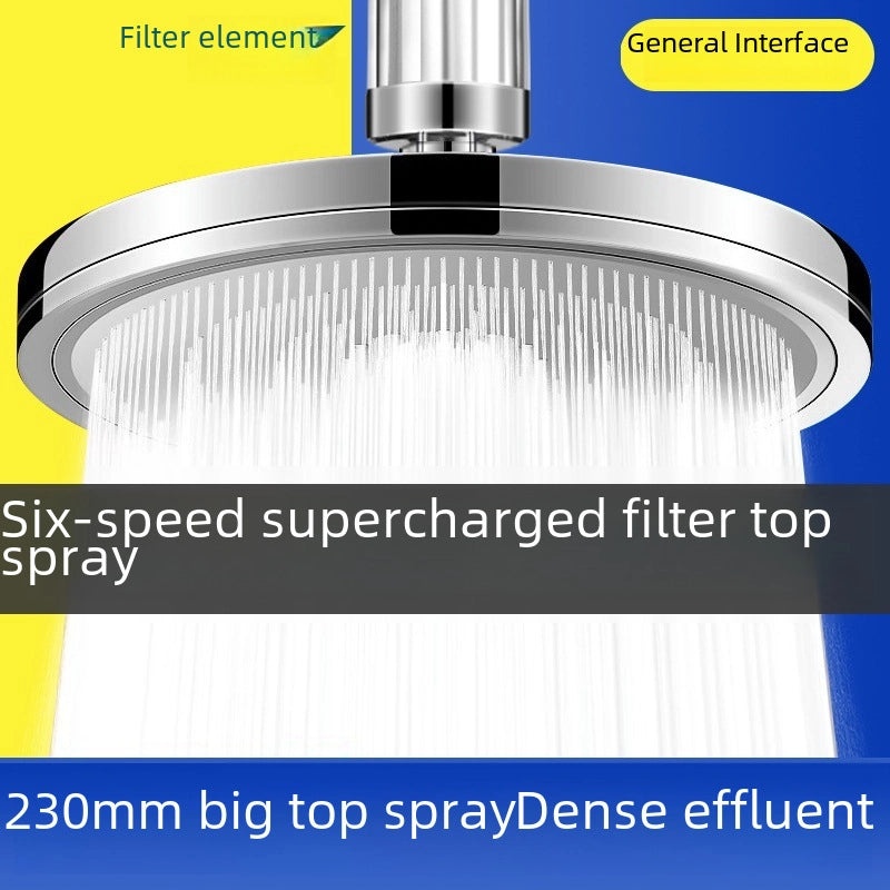 High-Pressure Large Rainfall Shower Head Single Top Spray for Home Bathroom|Bathroom Fixtures & Accessories