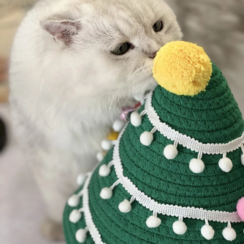 Festive Christmas Tree Cotton Rope Basket for Storage|Home Storage & Organization