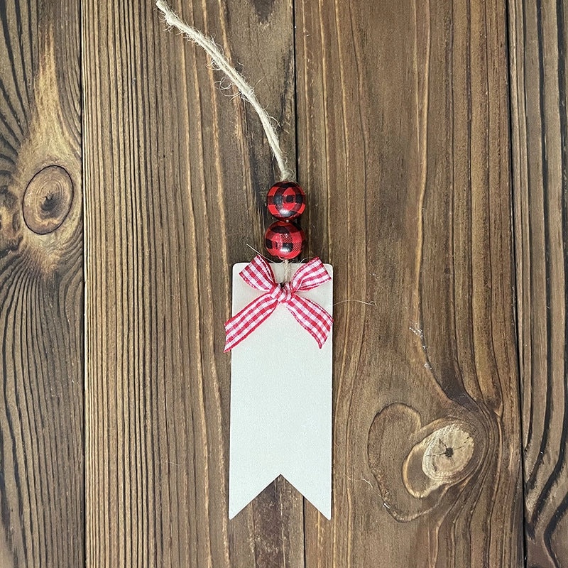 Nordic Christmas Snowman Bow Knot Wooden Hanging Ornament for Festival Party Decoration|Home Decor Ornaments