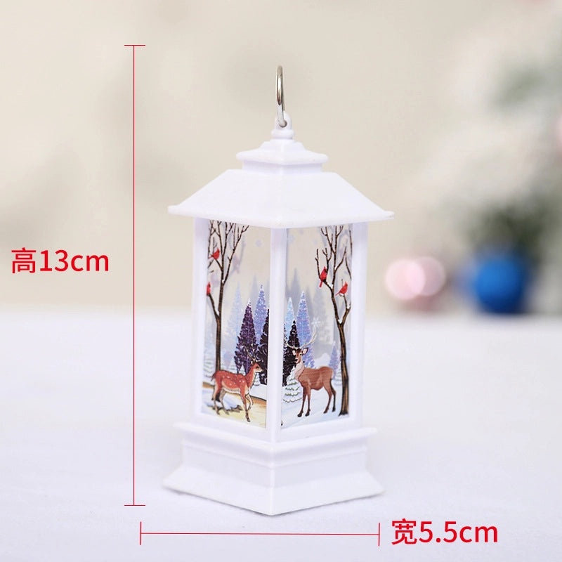 Christmas Decorative Flame Lamp | Holiday Home Decor