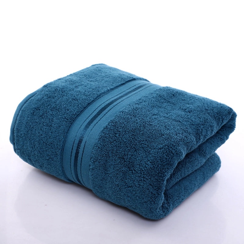 Gaoyang Thickened Pure Cotton Bath Towel Large Absorbent Soft Household Hotel Spa Towel | Home & Living > Bath > Towels