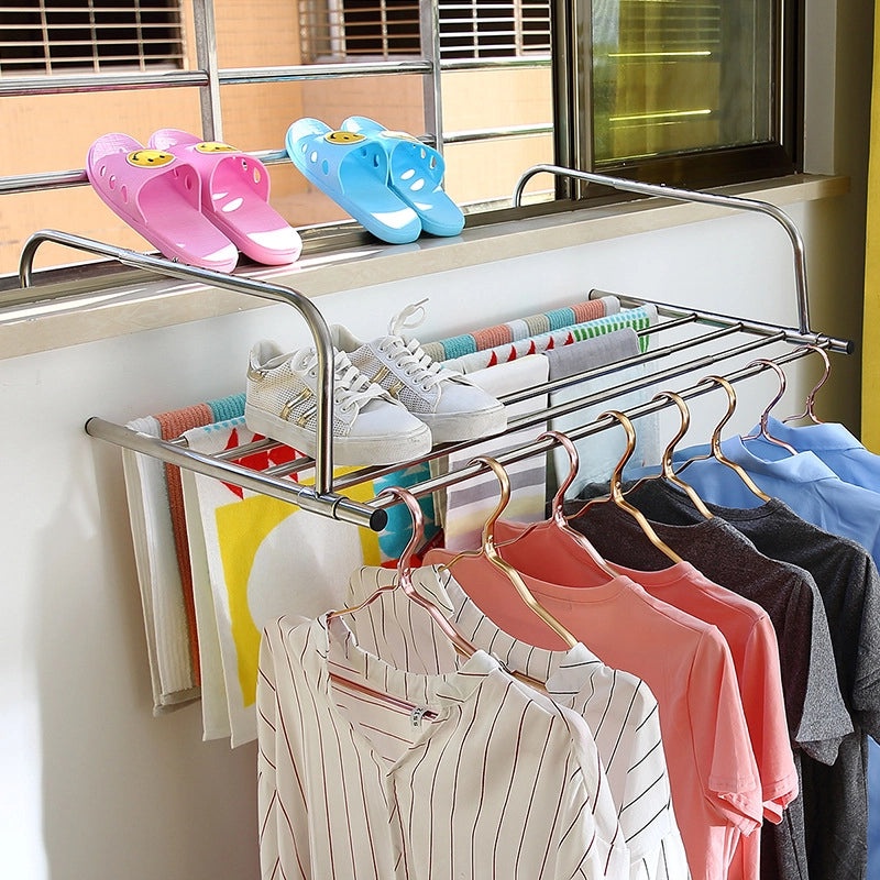 Stainless Steel Folding Drying Rack | Home & Garden Accessories