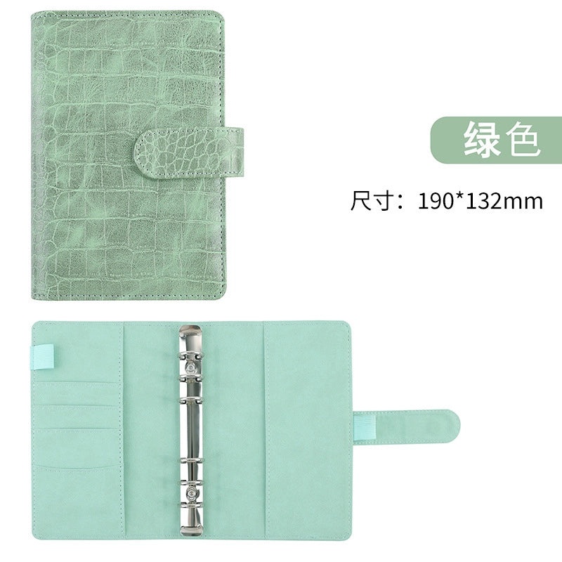 Solid Color Casual PU Notebook for Graduation Learning | Stationery & Office Supplies