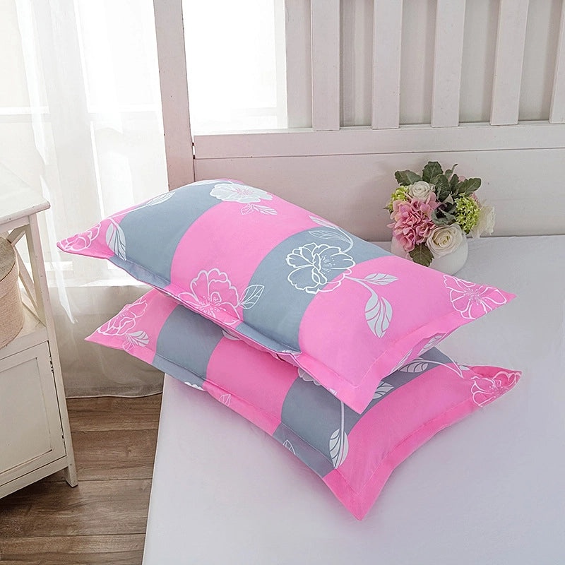 Soft Skin-friendly 100% Cotton Pillowcase for Children and Students | Home & Bedding