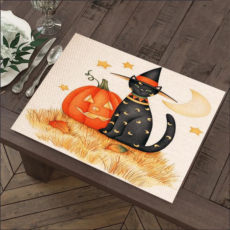 Halloween Adorable Animal Pumpkin Linen Decor|Home & Garden Decorations