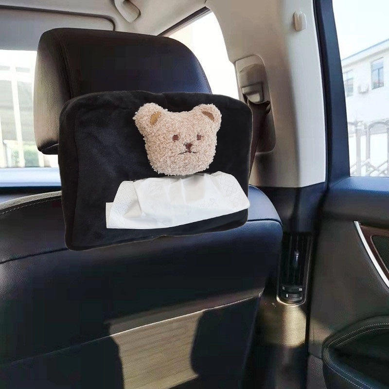 Plush Bear Tissue Dispenser for Casual Vacation Use | Home Decor & Accessories