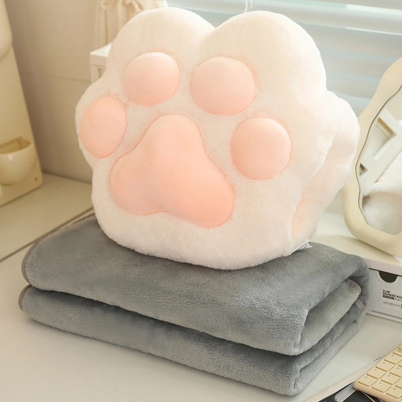 Adorable Cat Claw Plush Pillow with Soft PP Cotton Filling | Home Decor & Bedding