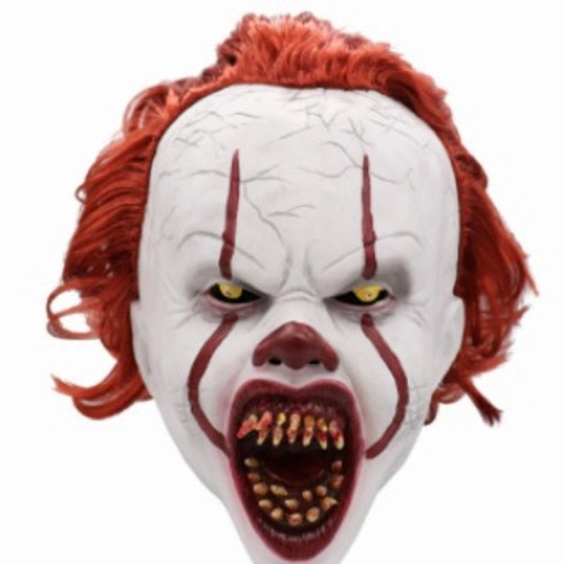 Gothic Halloween Clown Emulsion Mask for Festival Party | Halloween Masks & Party Accessories