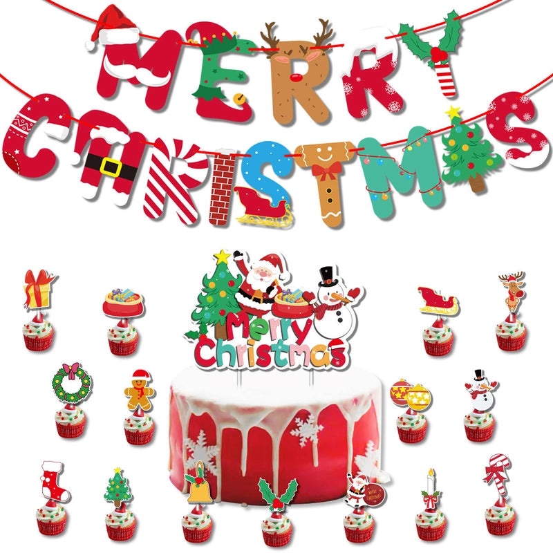Cute Santa Claus Christmas Letter Emulsion Balloons for Holiday Party Decor|Holiday Party Decorations