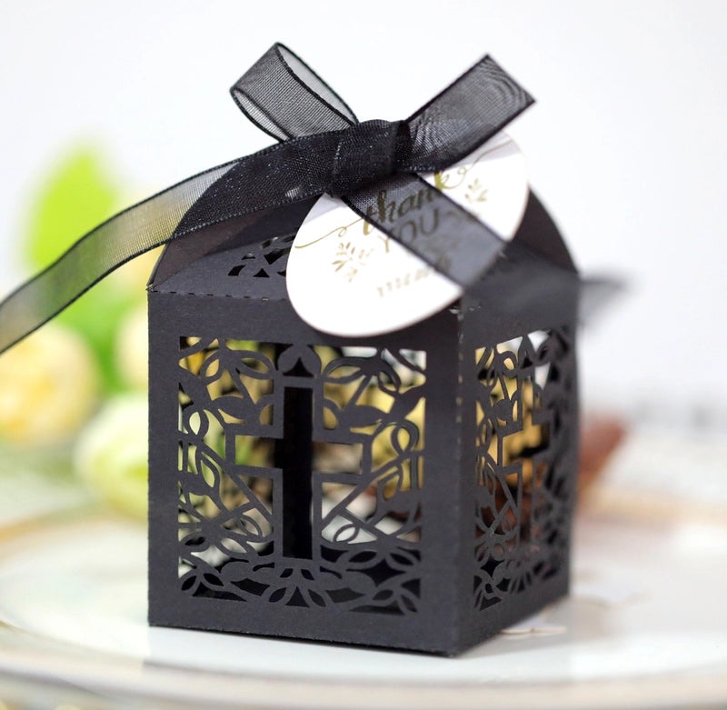 Elegant Solid Color Candy Box for Wedding Party Favor|Party Supplies & Wedding Decorations