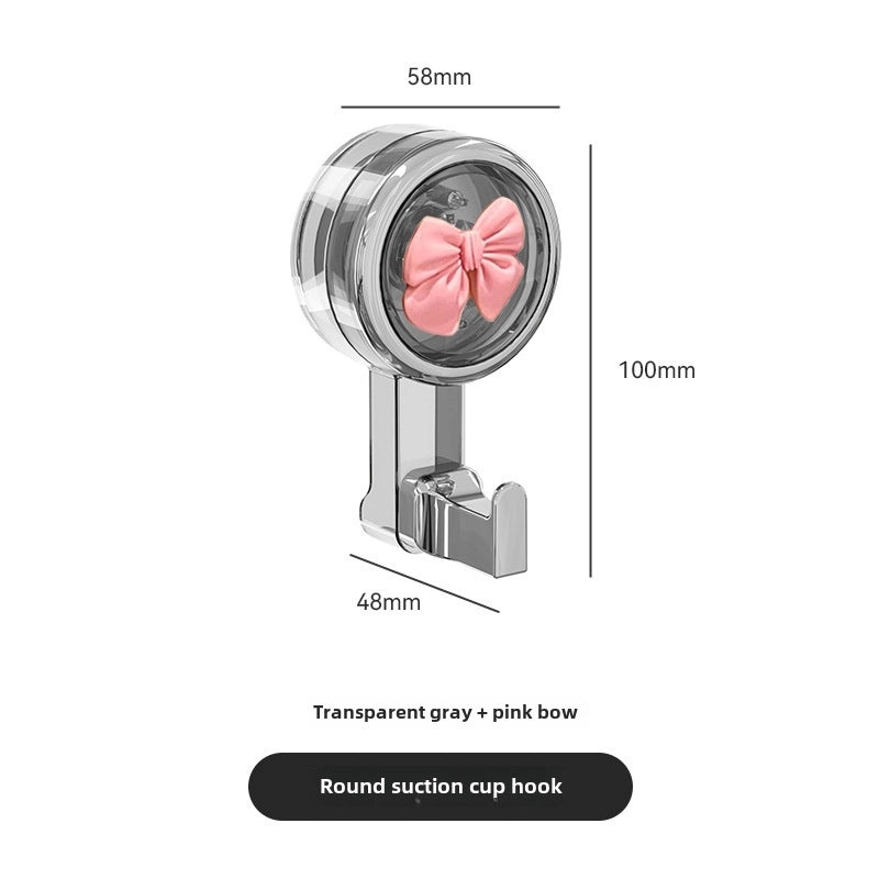 Rotary Strong Suction Cup Hook Non-perforated Seamless Load-bearing for Kitchen Bathroom Towel Door|Home Organization & Storage