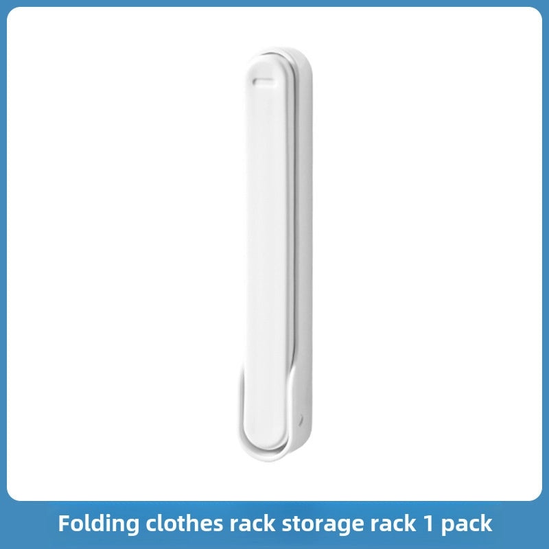 Wall-mounted Folding Clothes Hanger Non-slip Hook for Dormitory Student Use|Home Storage & Organization