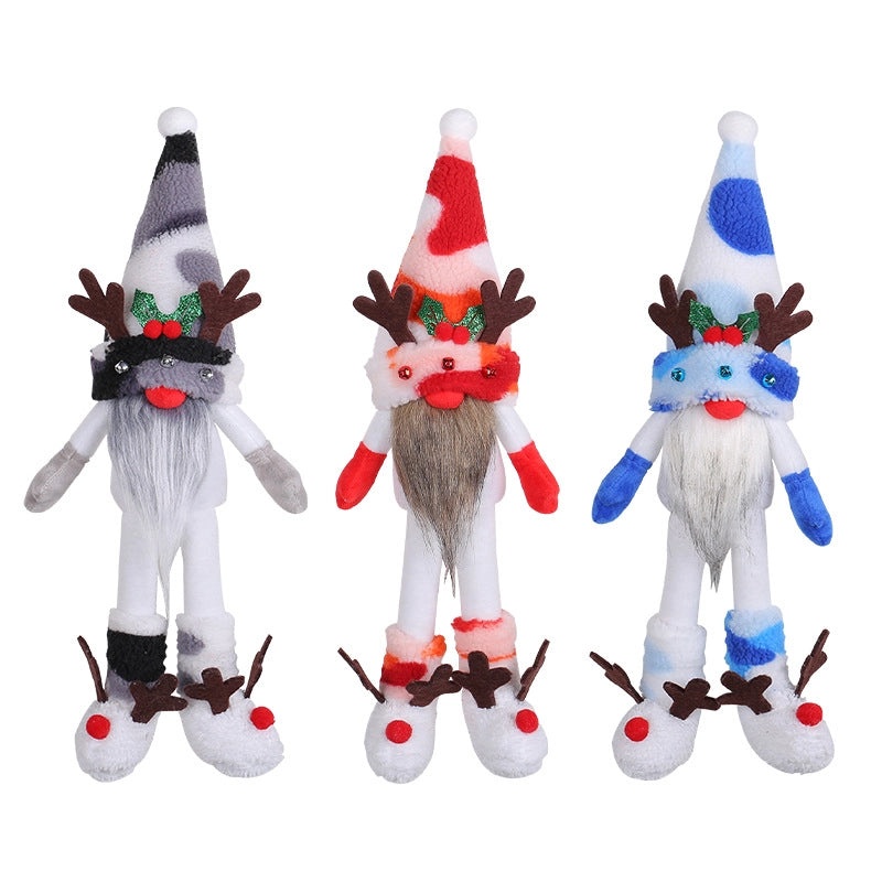 Cute Christmas Reindeer Antler Doll Cartoon Style Indoor Festival Party Decoration|Holiday Decorations