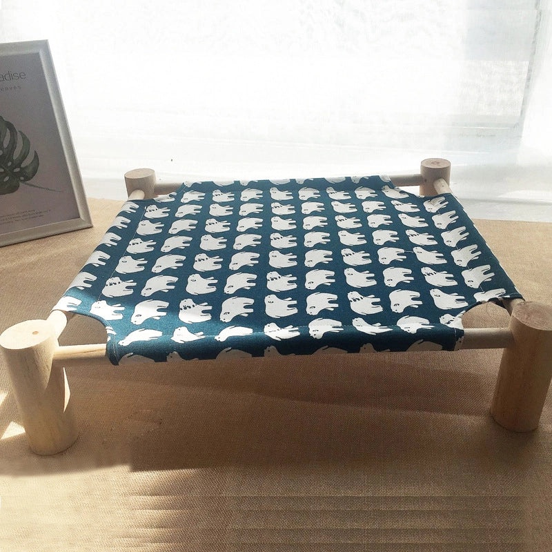 Four Seasons Removable Washable Cat Bed Cool Summer Nest Pet Bed Dog Bed Universal Use|Pet Supplies