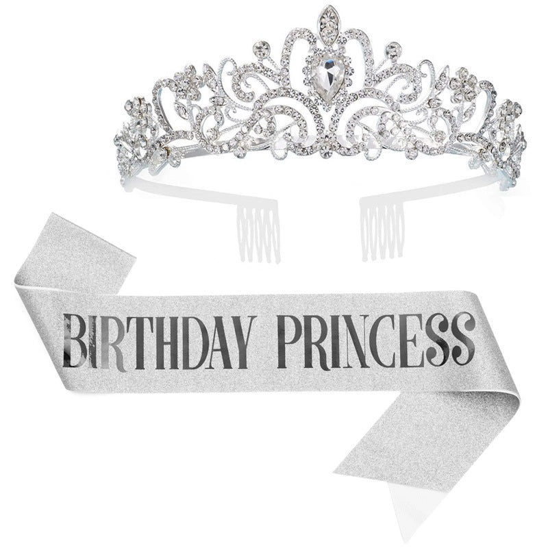 Sweet Birthday Letter Banner Cloth Metal Party Decorations|Party Supplies
