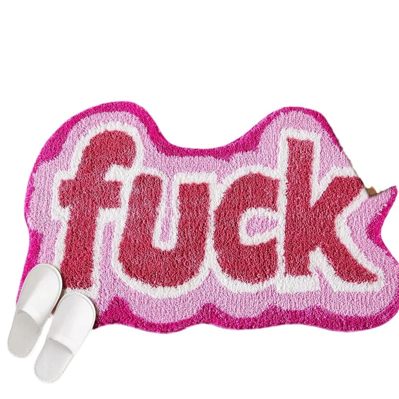 Cozy Imitation Cashmere Bedding Carpet with Letter Design | Home Decor & Bedding