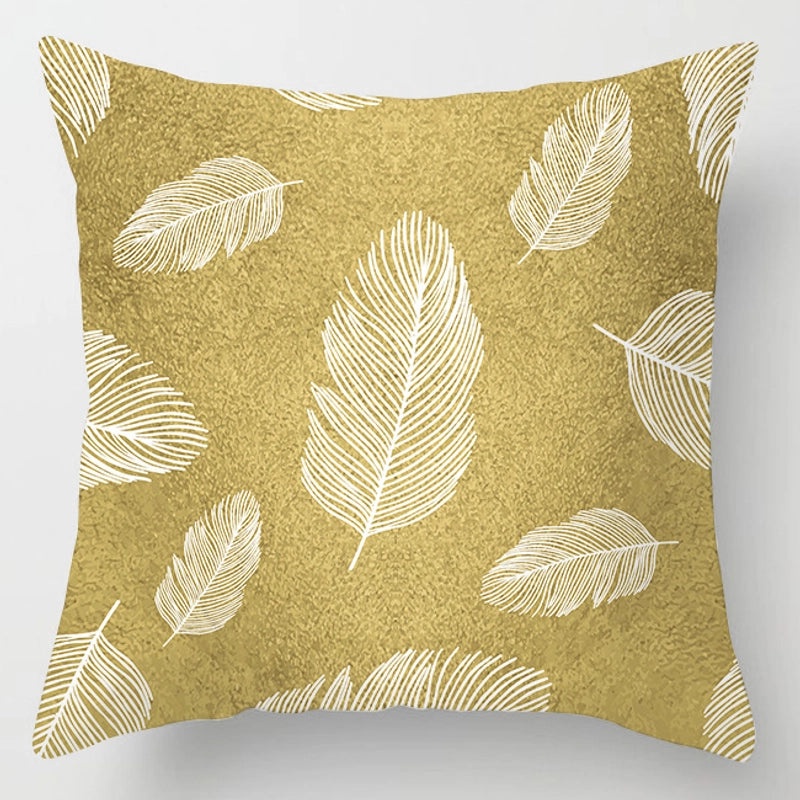 Minimalist Letter Polyester Pillow Covers for Couch and Sofa Decor|Home Decor Pillows