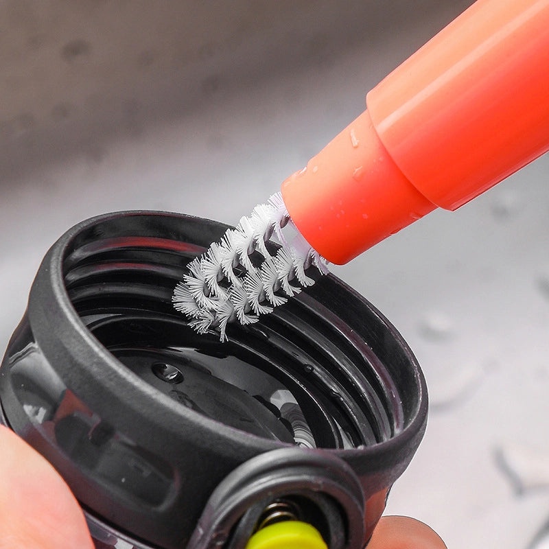 Elegant Geometric PP TPR Cup Brush for Household Cleaning | Home Cleaning Tools