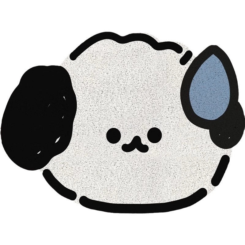Cartoon Silent Dog Silk Bathroom Shower Floor Mat Non-Slip Anti-Slip Foot Pad | Bathroom Accessories