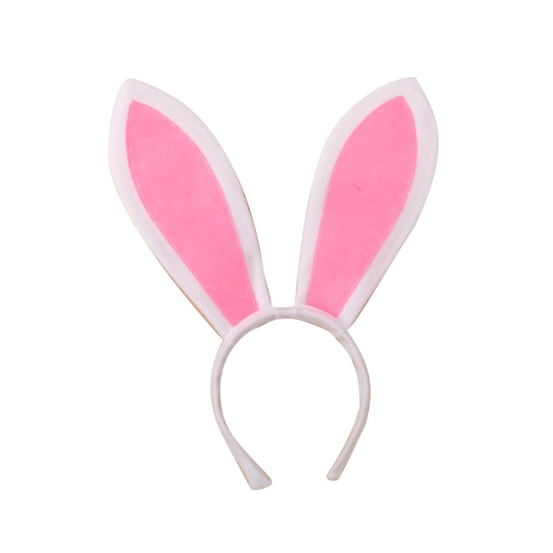 Easter Bunny Ear Headband Cute Kids Cosplay Party Hair Accessory European Holiday Style|Kids Accessories