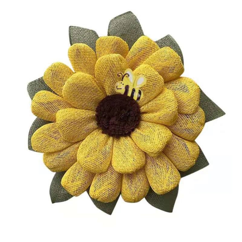 Bee Sunflower Garland for Festival Decoration Easter Party Props|Home & Garden Decorations