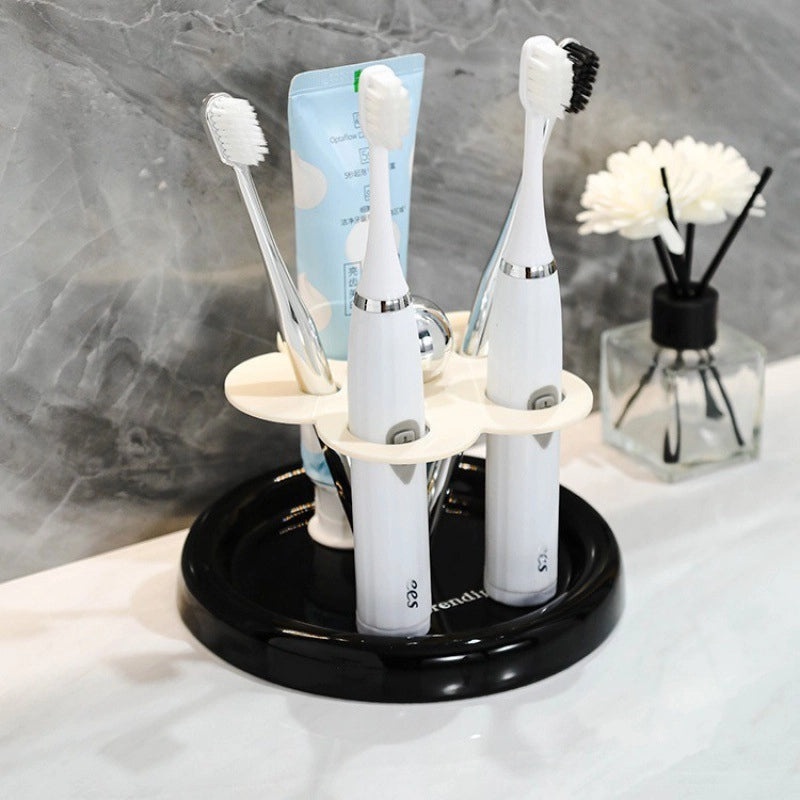 Light Luxury Ceramic Toothbrush Holder for Bathroom | Bathroom Accessories