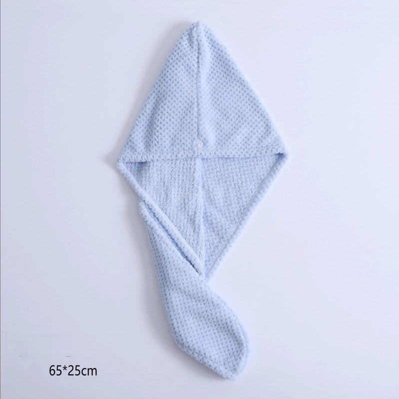 Classic Solid Color Coral Fleece Hair Towel Cap for Women | Hair Accessories