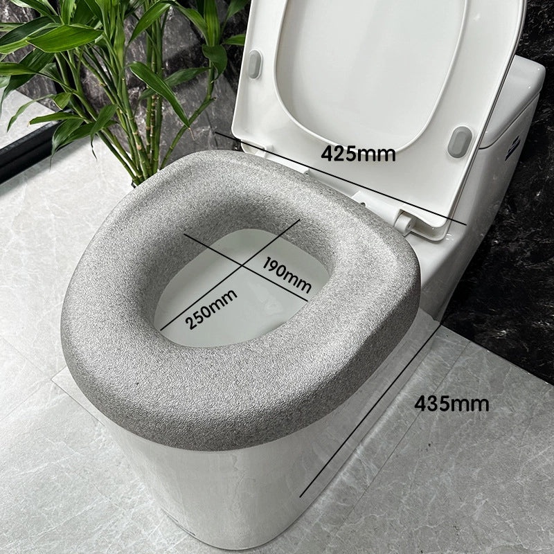 Universal Waterproof Toilet Seat Cushion Washable Four Seasons Soft Cushion|Home & Living Bathroom Accessories