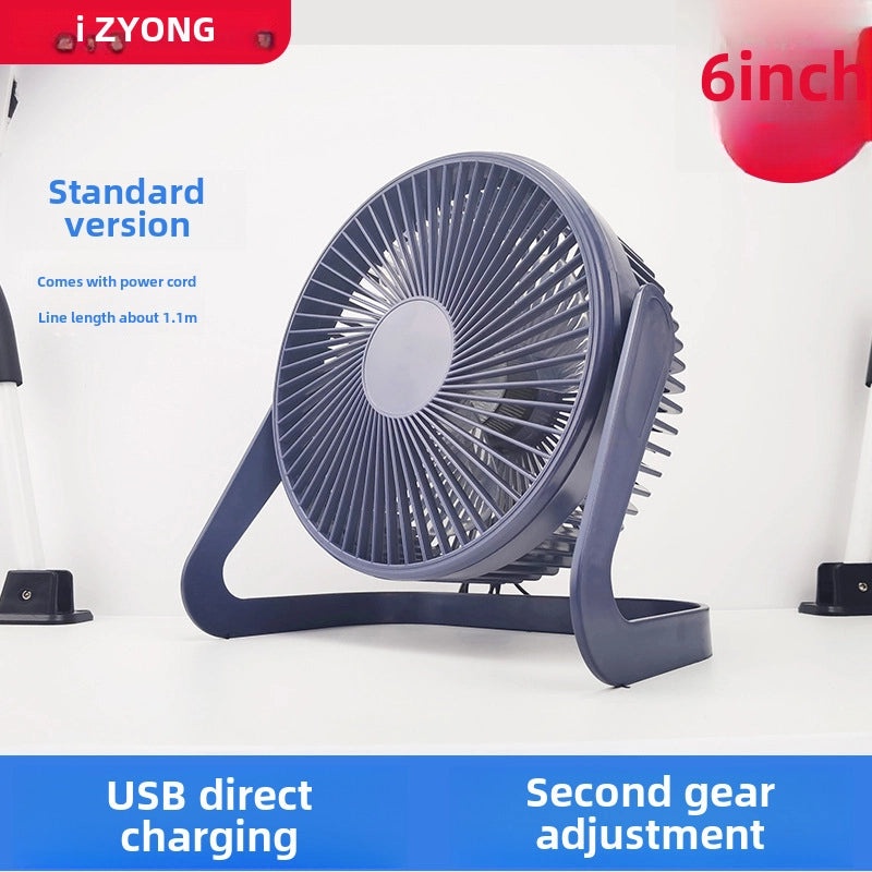 5-inch Mini USB Silent Electric Desktop Fan Compact Small Circulating Fan for Office and Home Use|Home & Office Fans