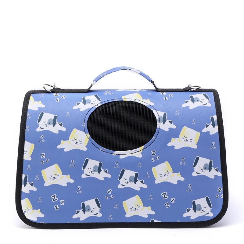 Foldable Space Capsule Pet Carrier Backpack for Small Dogs and Cats Portable Outing Cage Bag|Pet Carriers & Travel Gear