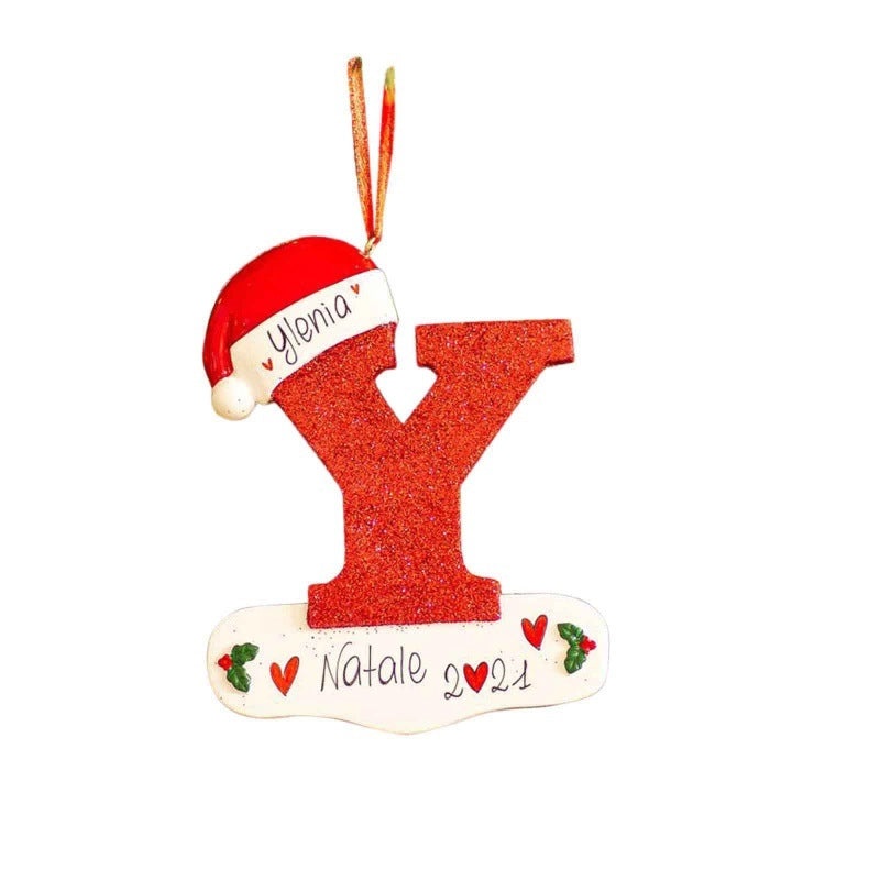 Christmas Wishing Tree Pendant DIY Letter Charm Holiday Hat Decorations|Jewelry & Accessories