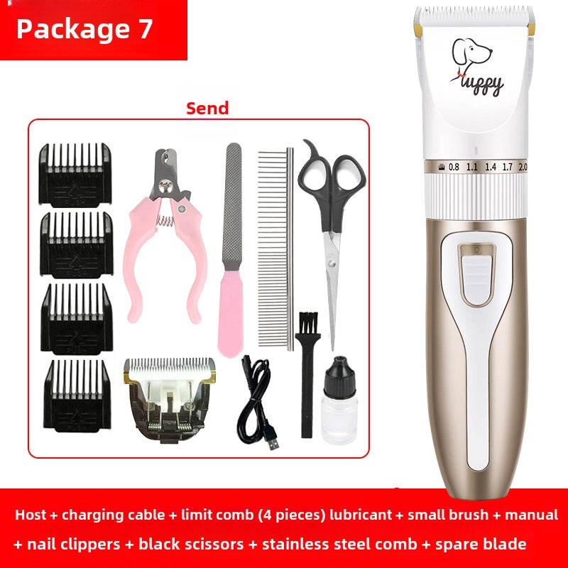 Pet Electric Hair Clipper Set for Dogs and Cats | Pet Grooming Tools