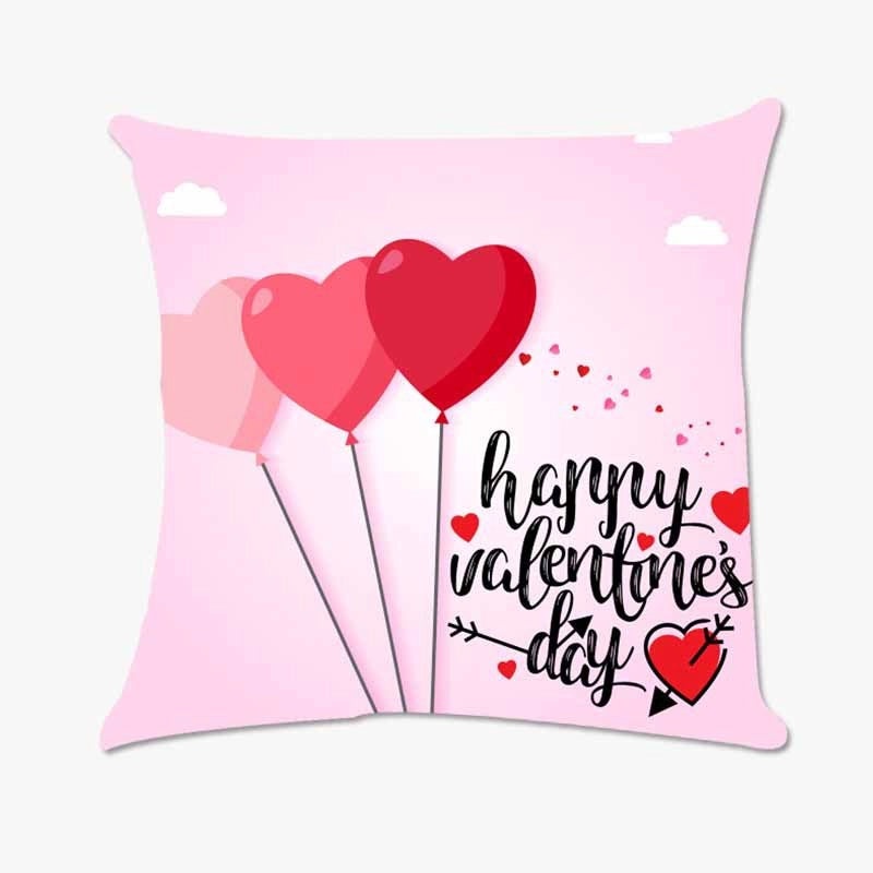 Valentine's Day Minimalist Letter Pillowcases for Couch and Sofa Super Soft Decorative Covers|Home Decor Cushions
