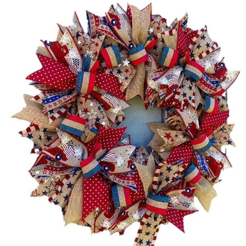 Patriotic Independence Day Garland Decorative Pendant for Home and Family | Holiday Decorations