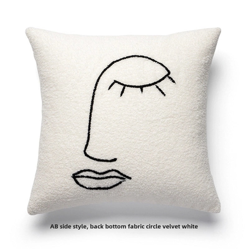 Modern Simple Sofa Pillow Case for Living Room and Bedroom|Home Decor Cushions