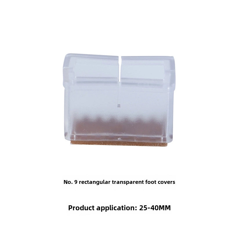 Transparent Silicone Non-Slip Table and Chair Leg Covers for Floor Protection and Longevity | Home & Living Accessories