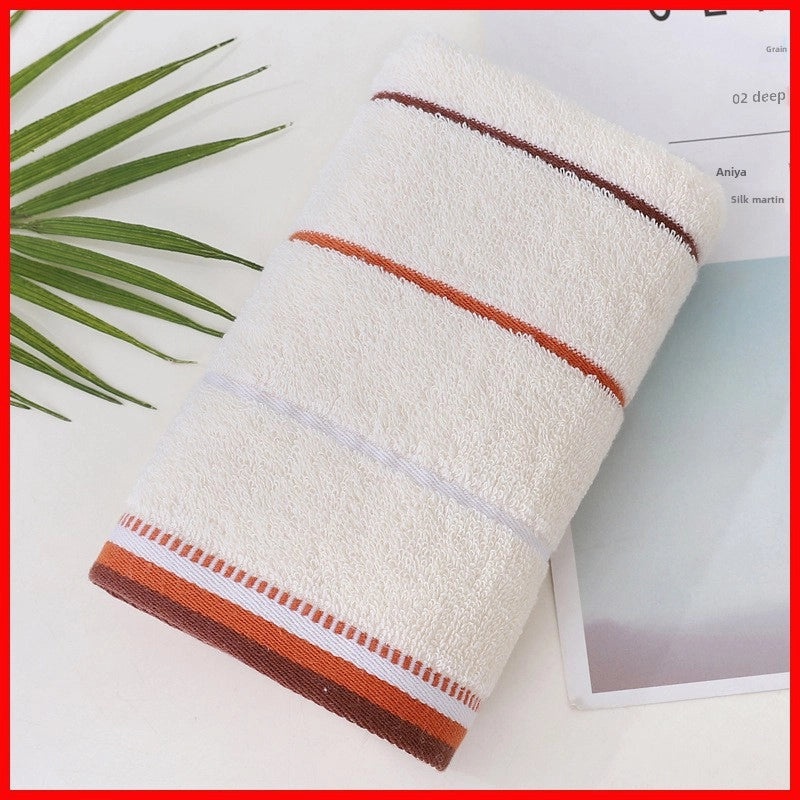 Thickened Cotton and Coral Fleece Face Towel Absorbent Soft Embroidered Logo Personalized Gift|Home & Living Towels