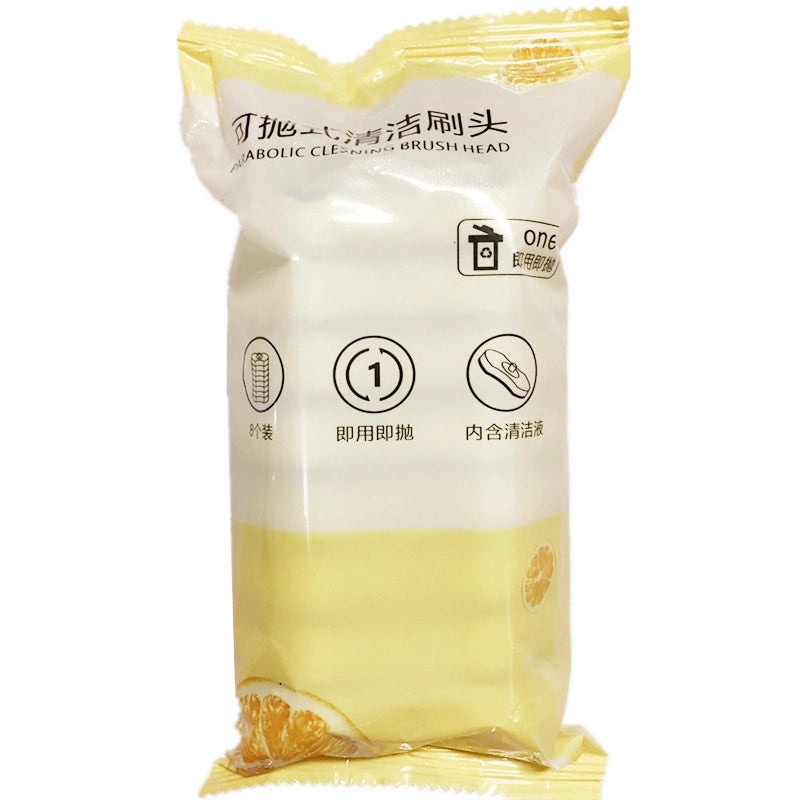 Disposable Long Handle Toilet Brush Set with Replaceable Heads for Household Deep Cleaning|Home Cleaning Supplies