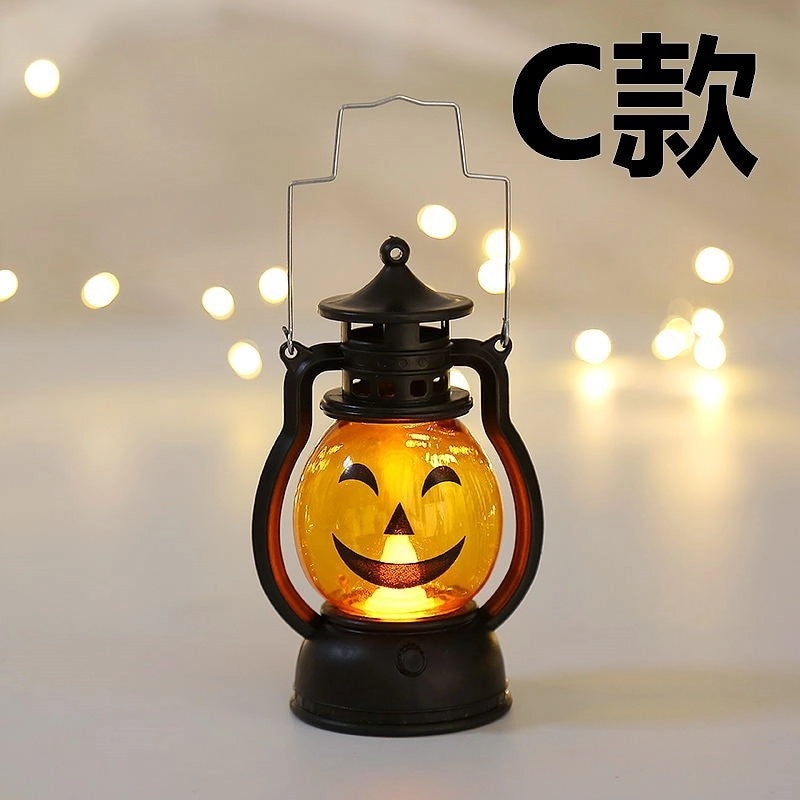 Retro Kerosene Lamp Christmas Decoration Small Lantern Creative Festival Atmosphere Gift | Home Decor & Seasonal Decorations